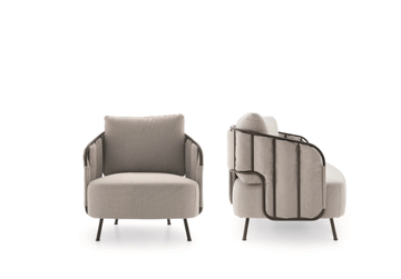 356 - Fabric garden armchair by Ditre Italia - view 3